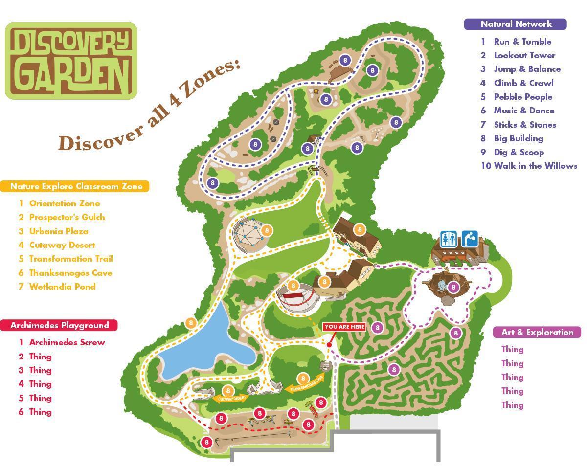 Discovery Gardens peta lokasi