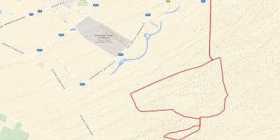 Al Qudra siklus jalan peta lokasi