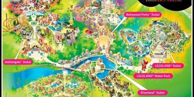 Dubai parks and resorts peta lokasi