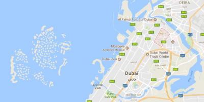 Karama Dubai peta